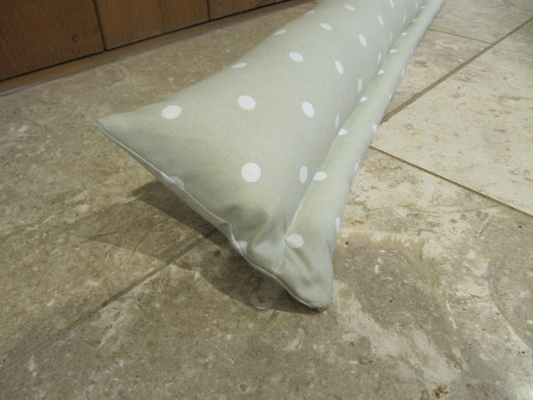 Spotty Draught Excluder - Sage