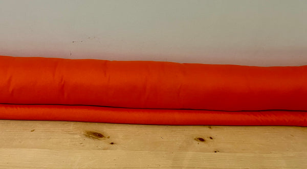 122cm Plain Draught Excluder - Orange (waterproof)