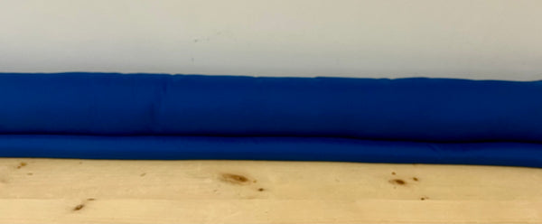 122cm Plain Draught Excluder - Blue (waterproof)
