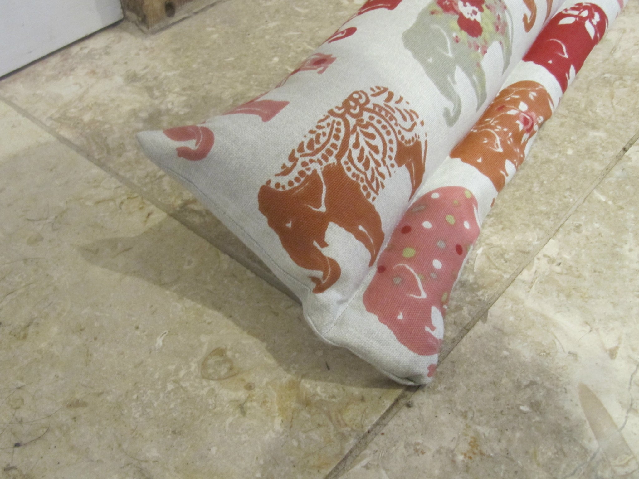 Elephant Draught Excluder in Spice