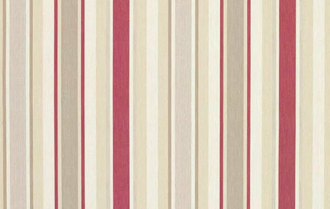 Awning Stripe, Cassis Draught Excluder