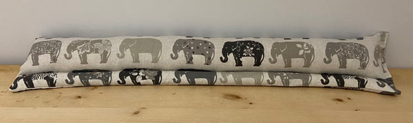 Elephant Draught Excluder in Natural