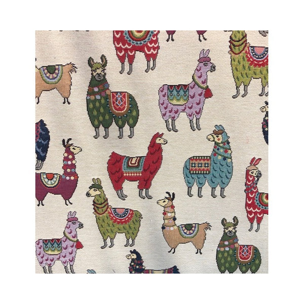 Funky Llama, tapestry Draught Excluder
